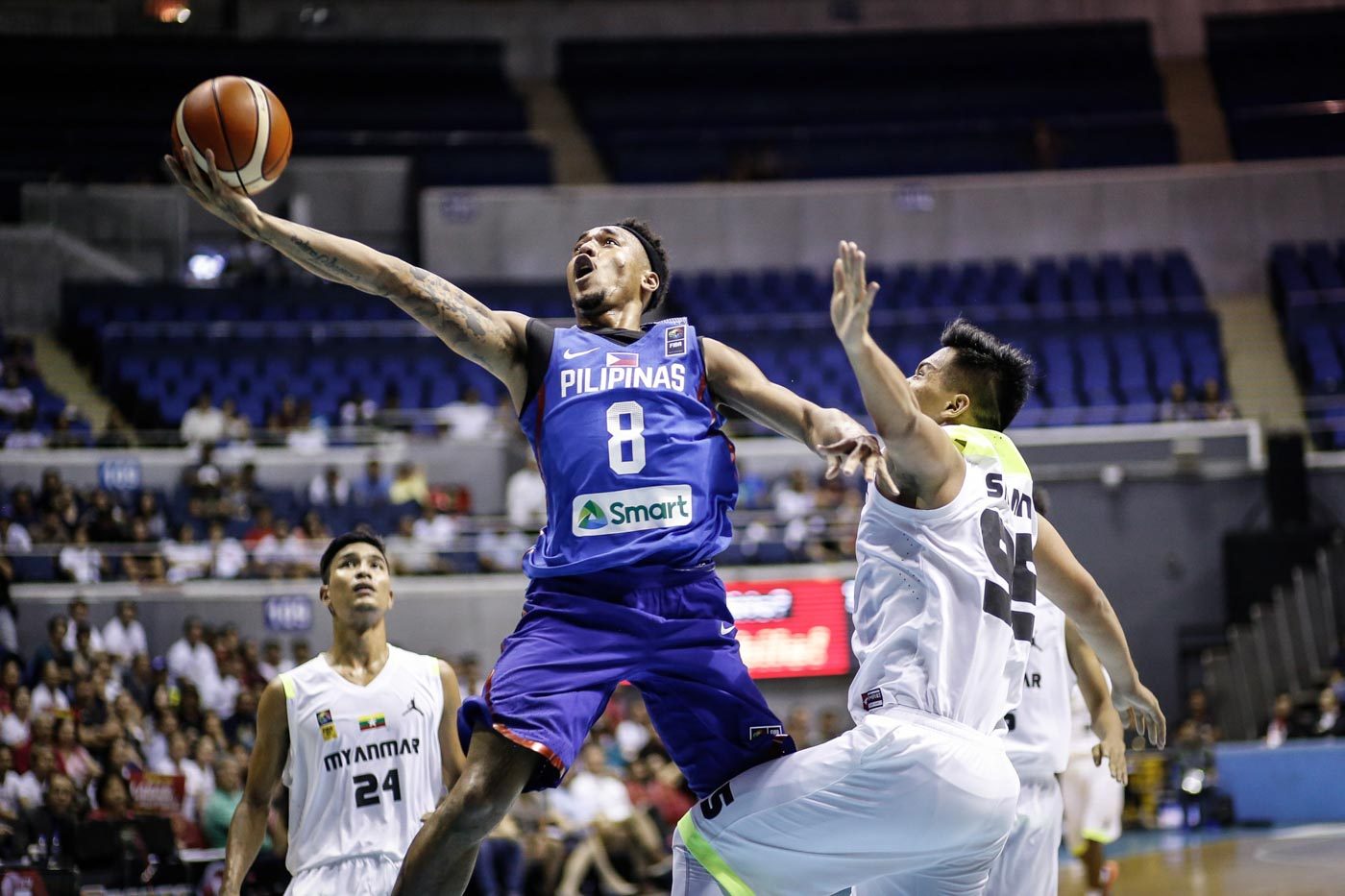 In rare but pleasant plot twist, Gilas Pilipinas isn’t the underdog for now