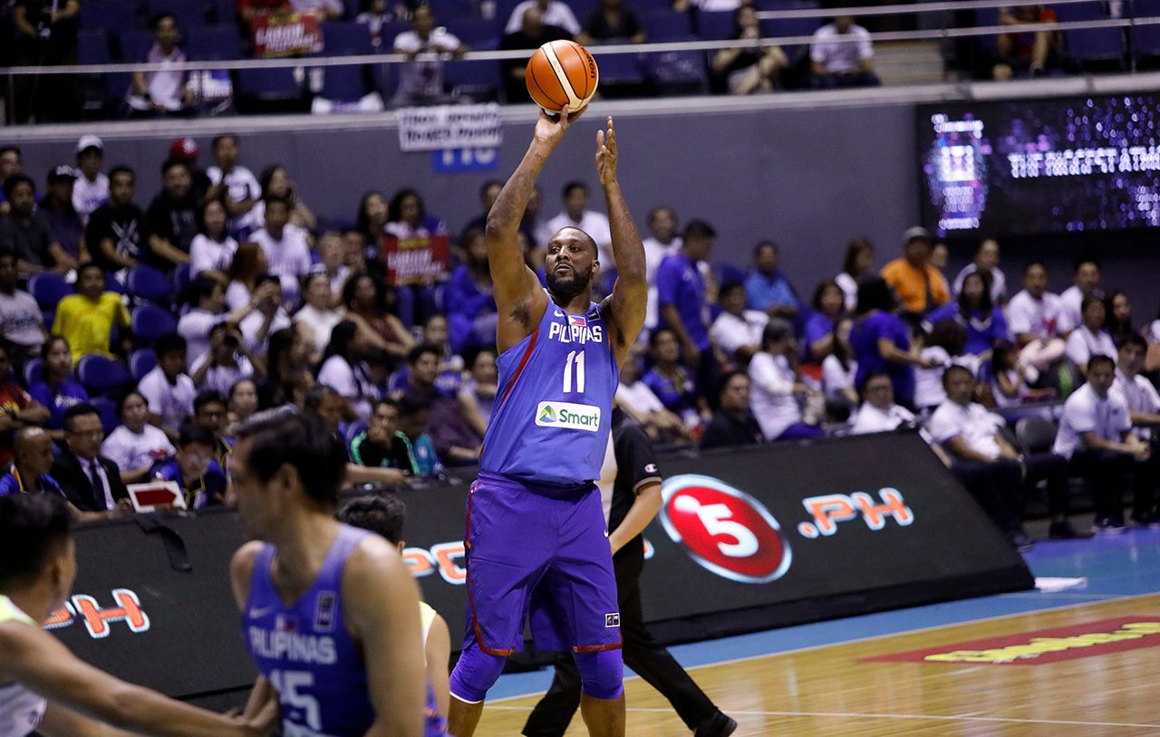 Andray Blatches puts up a jumper. Photo by PBA Images 