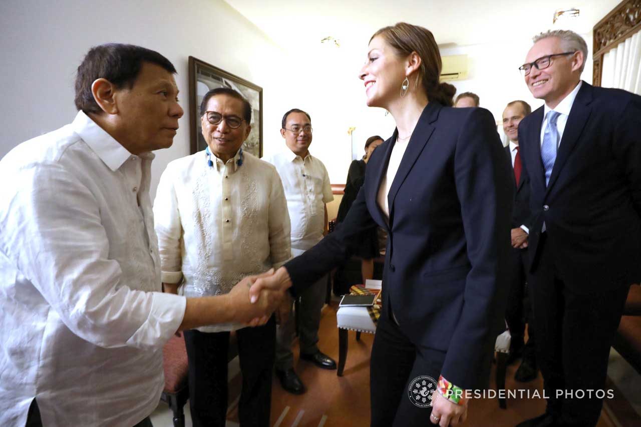 PH ‘committed to peace,’ Duterte tells Norway envoy