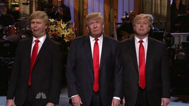 IN PHOTOS: Donald Trump hosts ‘Saturday Night Live’ to cheers and jeers