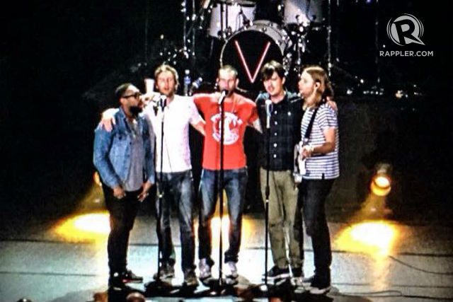 In Twitter pics: Maroon 5 live in Manila 2015