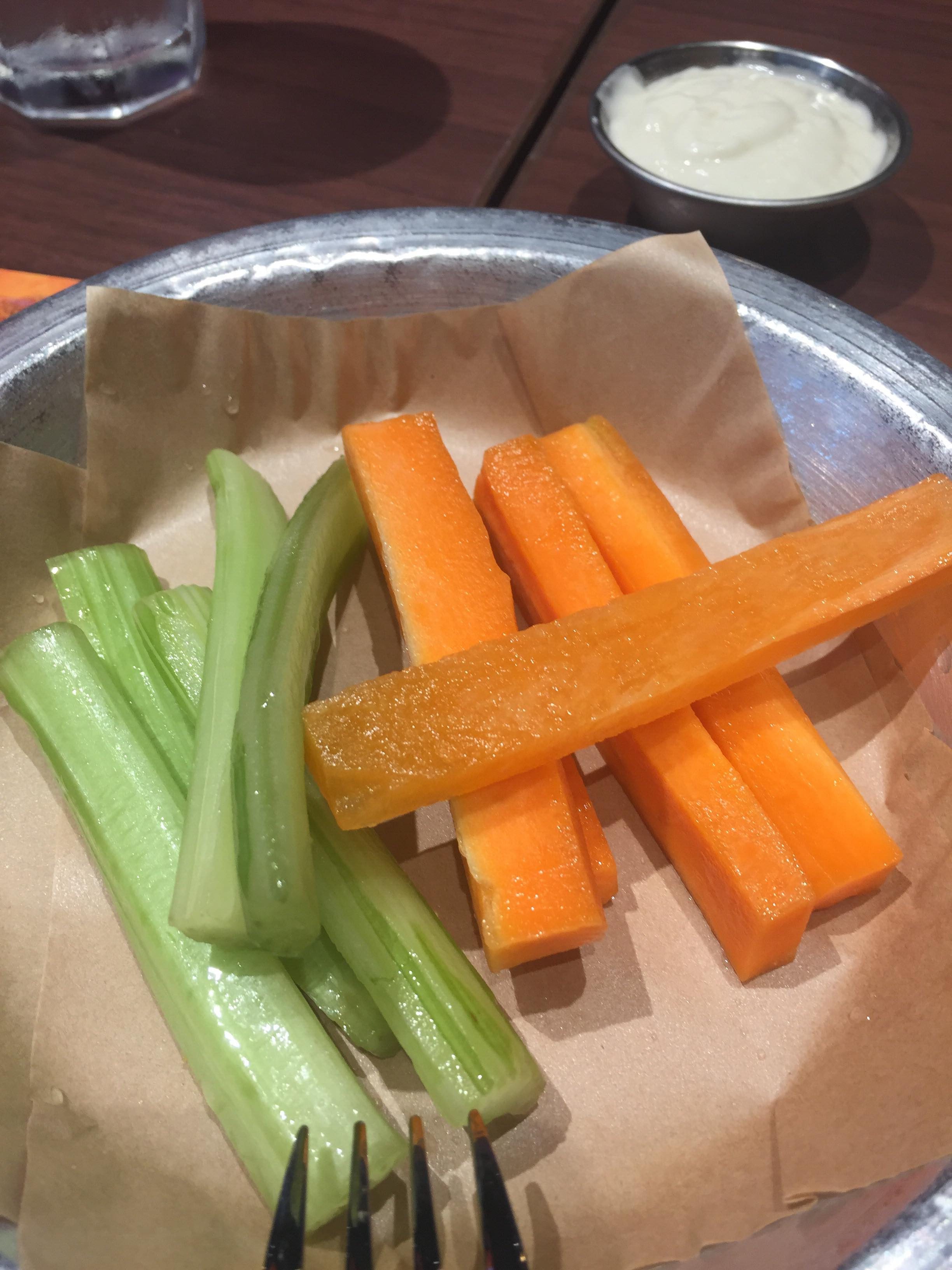 Celery and carrots P75 (small) and P140 (large) Photo by Nicole Limlengco/Rappler   