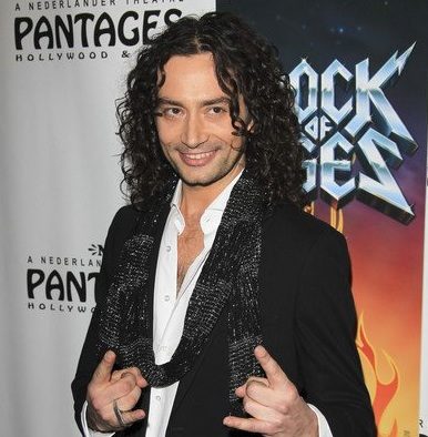Constantine Maroulis during the premiere of "Rock of Ages" at the Pantages Theater, February 18, 2011. Photo from Maroulis' official page on Facebook.