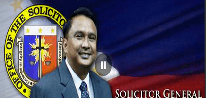 RESIGNED. Jose Anselmo Cadiz tendered his resignation as Solicitor General last February 3, 2012. Photo from www.osg.gov.ph