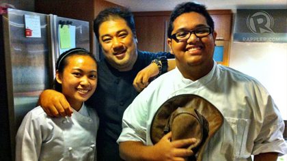 THEY COOK, WORLD EATS. JJ Yulo (middle) of Pinoy Eats World. Photo from Corinna Lopa 