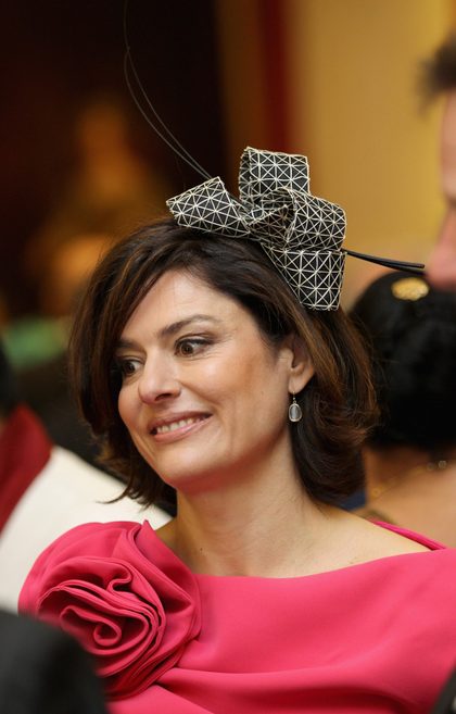 Miriam Gonzalez Durantez, wife of Liberal Democrat Party Leader and Deputy Prime Minister of the United Kingdom, Rt Hon Nick Clegg MP
