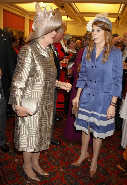 Camilla, Duchess of Cornwall, with Princess Beatrice
