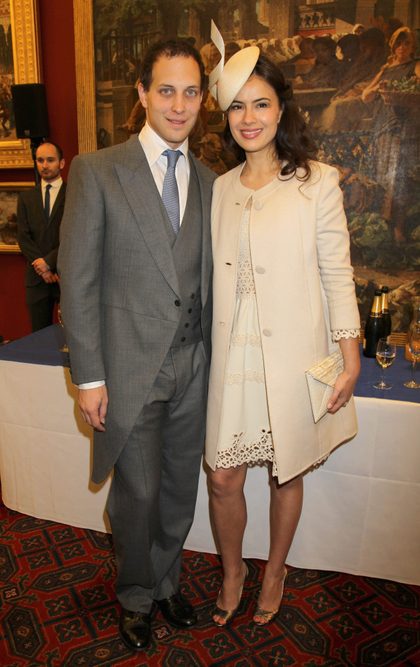 Lord and Lady Frederick Windsor (actress Sophie Winkleman)