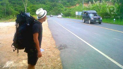 ON TO THE NEXT adventure. On the road waiting for the bus in Khao Sok National Park, Thailand. Photo by Arbie T. Baguios