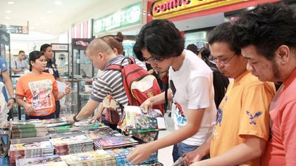 COMICS GALORE. Comic book lovers have reason to rejoice anew for FCBD this Month. Photo from FCBD Philippines' Facebook page.
