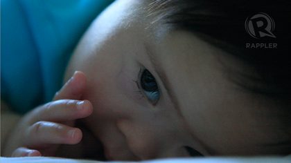 DISENTUH OLEH MALAIKAT.  Arti Nama Bayi Evangelina "hadiah Tuhan." Dan dia adalah.  Foto oleh Beth Frondoso.