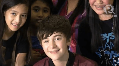 NO LONGER AVAILABLE. Greyson Chance is constantly surrounded by girls but says he's already 'married.'