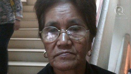 'UNNECESSARY' IMPEACHMENT. Isabelita Vinuya, leader of the Malaya Lolas, says the best remedy to their problem is for the SC to correct its decision. 