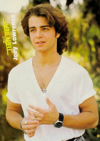 JOE JONAS, THAT YOU? Nope, that's Joey Lawrence in the height of his 'Blossom" fame. Photo from badtvblog.com