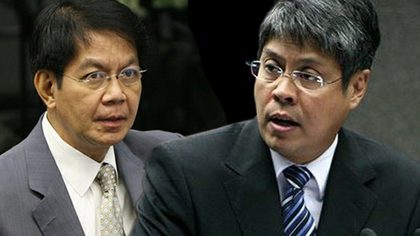 CABINET SECRETARIES? President Aquino says he is eyeing Senators Panfilo Lacson and Francis Pangilinan for Cabinet posts once their terms end in 2013. 