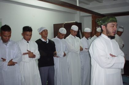 PMA CADETS. Filipino-Muslim cadets in the Academy are able to pray, fast during Ramadan, attend Eid Prayers (festivals) as well as visit other mosques in Baguio. Photo from Bedejim Abdullah