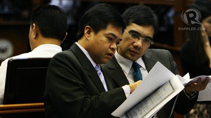 ALREADY SOLD. The prosecution argues that the Coronas already owned The Columns property when a deed of sale was executed in 2004. File photo by Emil Sarmiento 