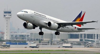 HIGHER. A Philippine Airlines (PAL) plane takes off at the Ninoy Aquino International Airport (NAIA) in Manila. It announced that it will impose higher and new fees on tickets purchased from the airline's ticketing offices. Photo from AFP