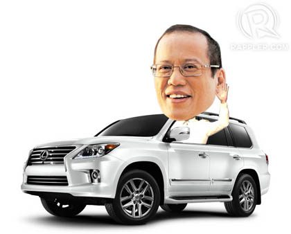 LUXURY OR NECESSITY? Lawmakers say PNoy deserves a new car