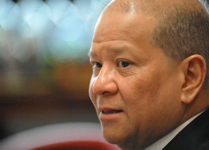 THE CHIEF. Ramon Ang heads the country's largest conglomerate. Photo by AFP