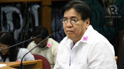 CARLA'S PROPERTY. Rodolfo Ordanes, officer-in-charge of the Quezon city assessor’s office, testifies that Mrs. Corona's La Vista property was transferred to daughter Carla Corona. Photo by Emil Sarmiento 