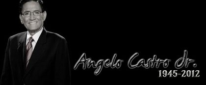 PNoy memberikan penghormatan terakhir kepada Angelo Castro Jr