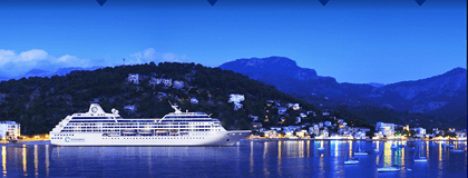 LUXURY SHIP. Azamara Quest is safe. Photo from Azamara Club Cruises website.