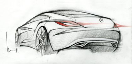 SLEEK. Sketch by Winifredo Camacho. Courtesy of Mercedes-Benz.