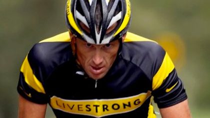 Lance Armstrong. Photo courtesy of Armstrong's official page on Facebook.