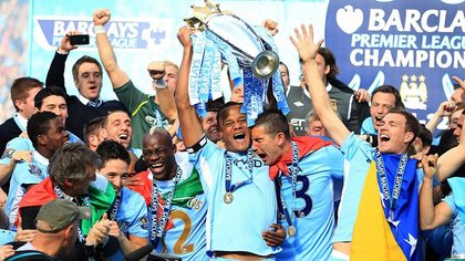 HISTORIC. Members of the Manchester City FC celebrate after winning the English Premier League on Sunday, May 13. Photo courtesy of the Manchester FC Official page on Facebook.