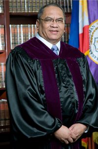 SC JUSTICE. Supreme Court Justice Jose Perez is nominated to become Chief Justice. Photo from Supreme Court website 