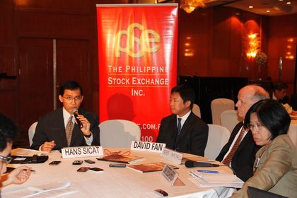 REVIVED TALKS. Regulators and other stakeholders in the capital markets discuss how they can make the rules governing REITs friendly to both government and investors. Photo courtesy of PSE