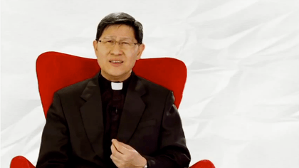 ARCHBISHOP LUIS ANTONIO TAGLE. Screen grab from The Word Exposed.