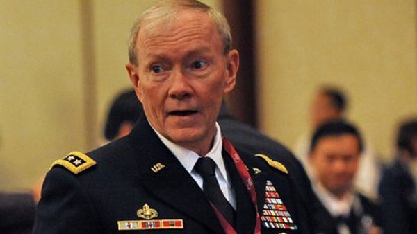 GENERAL. U.S. General Martin Dempsey, the chairman of the Joint Chiefs of Staff, attended a plenary session at the International Institute for Strategic Studies (IISS) 11th Asia Security Summit in Singapore on June 2, 2012 before visiting the Philippines on June 3 to 4. Photo from AFP